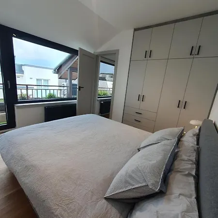 Modern Floor Loft With Balcony 아파트 부다페스트