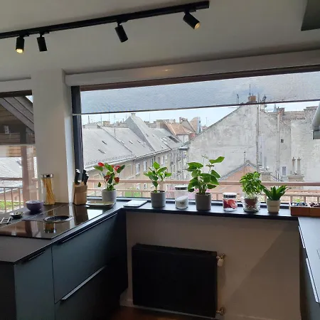 アパート Modern Floor Loft With Balcony ブダペスト