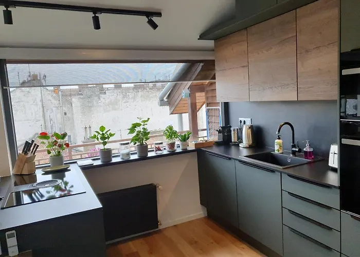 Modern Floor Loft With Balcony